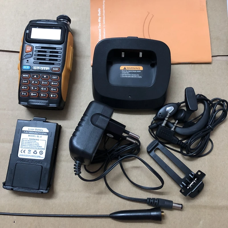 Baofeng GT 3TP портативная рация dual band 136 174 МГц 400 519 995 двухстороннее радио для охоты 3 Mark