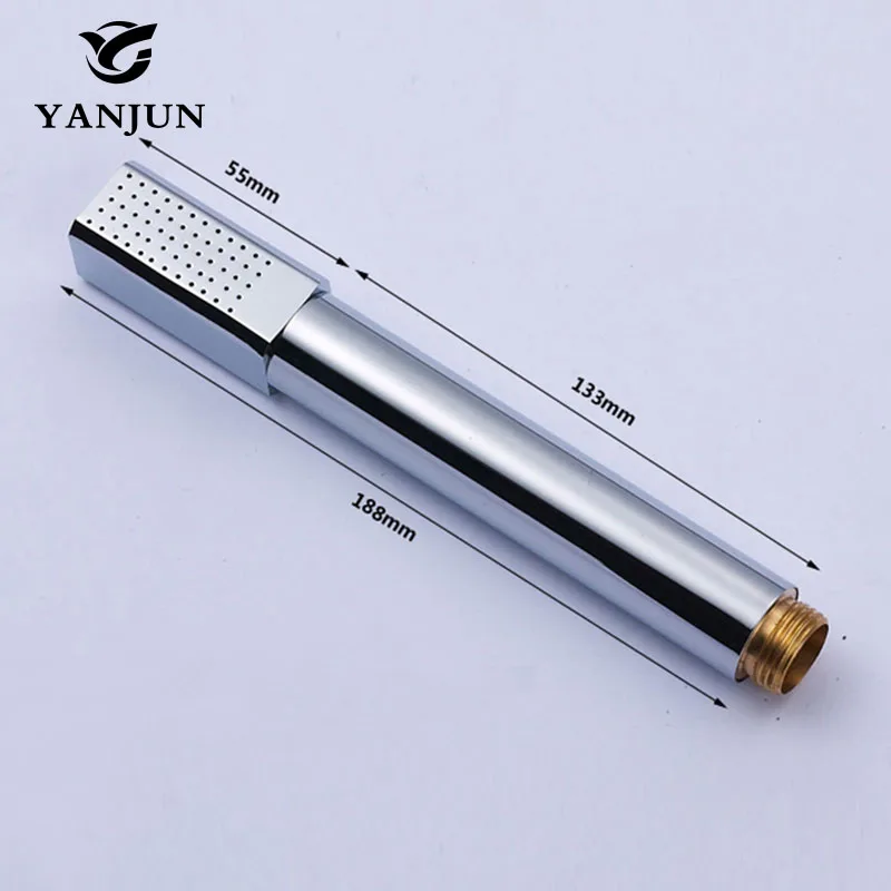 Горячее предложение! Новый латунный ручной современный квадратный бар душ с