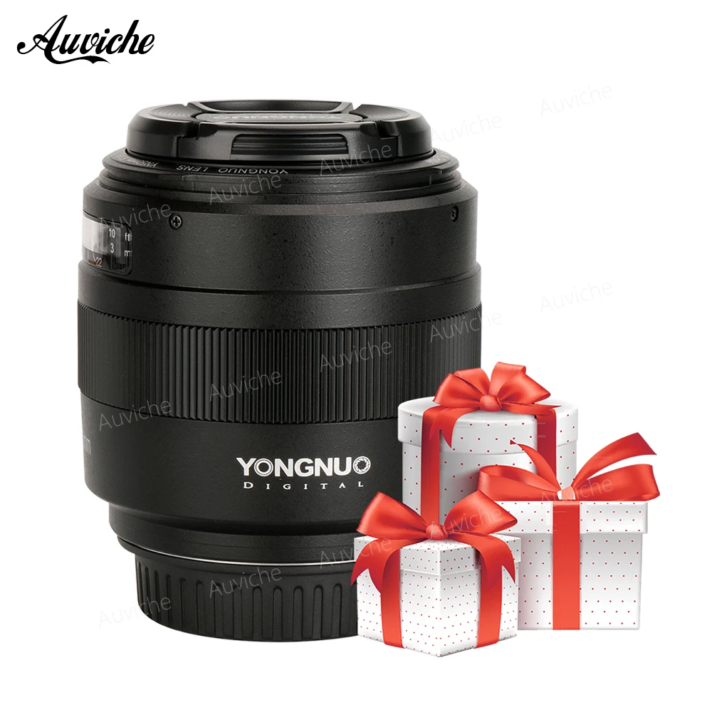 YONGNUO YN50mm объектив F1.4 Стандартный с фиксированным фокусным расстоянием большой