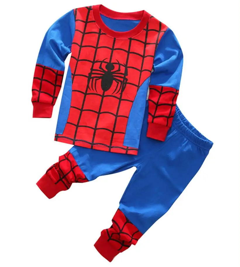 Пижама для мальчиков Детская косплея хлопковая Ночная одежда маленьких ночная |