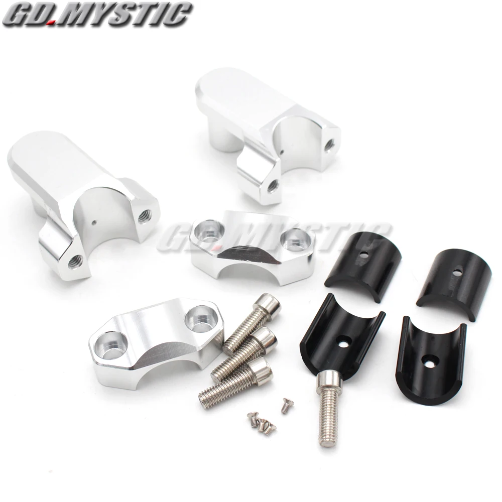 Универсальный анодированный 2 дюймовый Поворотный руль для мотоцикла стояк 22 мм