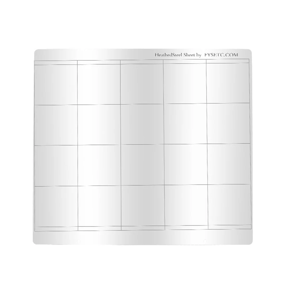 Прямоугольник тепла каркас кровати 3D-принтеры с отверстиями прочный Сталь