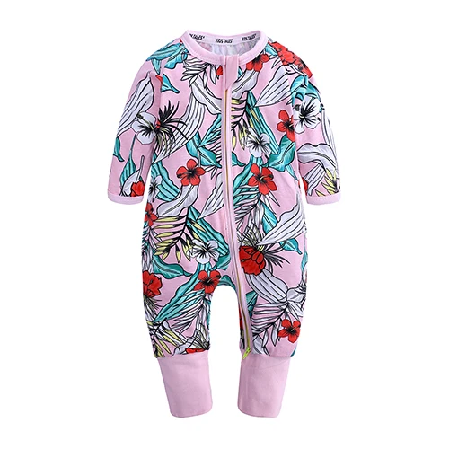 Style 12 Одежда для новорожденных девочек хлопковые детские комбинезоны для мальчиков с длинными рукавами и надписями, пижамы Детский комбинезон унисекс для малышей, От 0 до 2 лет, BBR2264 - Цвет: Style 12