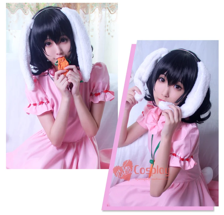 Harajuku с рисунком из аниме TouHou Project для костюмированной вечеринки инабы Tei
