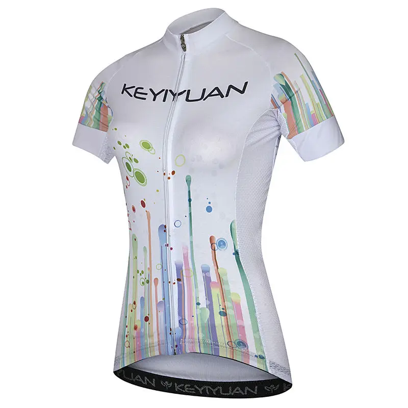 

KEYIYUAN women's short-sleeved clothes sportswear women's 2017 professional riding suit summer riding clothes women's jacket out