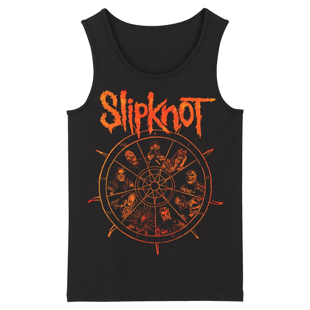 Todhoof Slipknot тяжелый металл альтернатива Металл Deathcore Rap Металл Nu металлический мужской топ топы на бретелях Азиатский размер