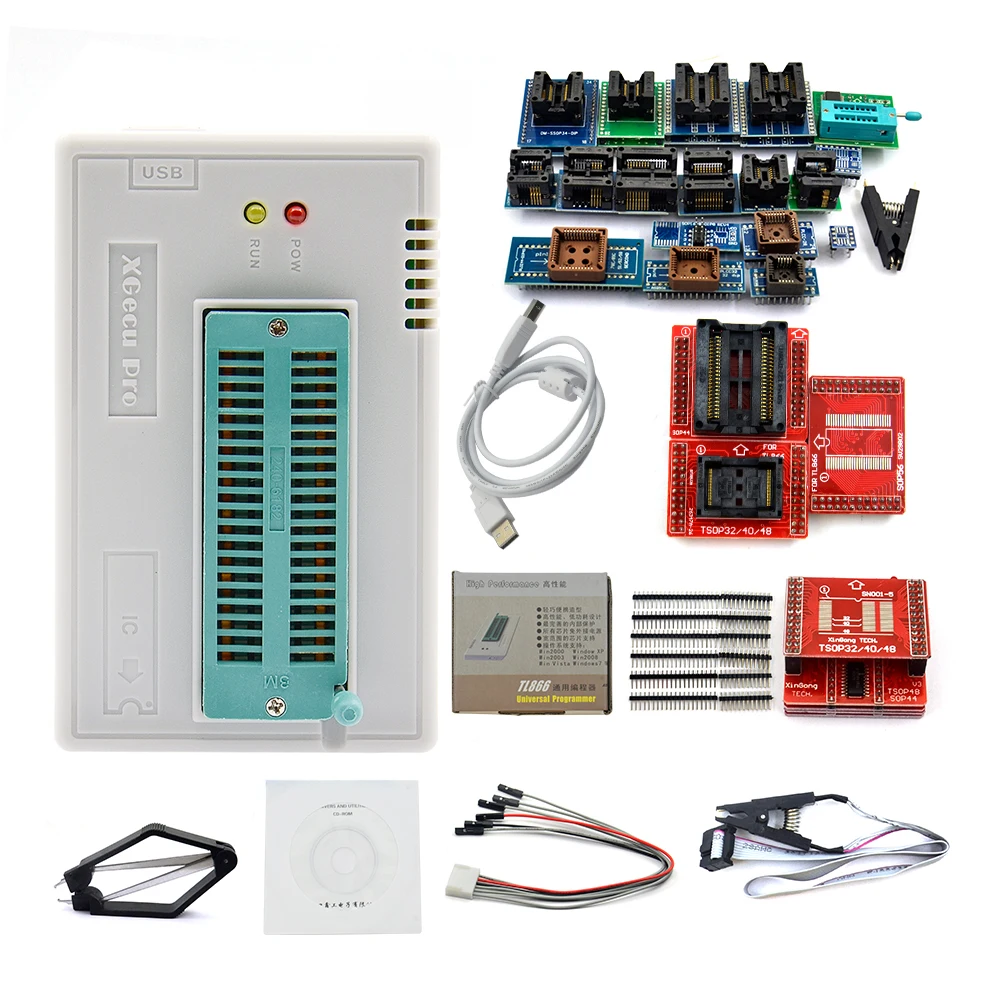 Sinstar V9.0 Minipro TL866II плюс USB программист Поддержка 15000+ IC SPI Flash NAND EEPROM MCU PIC AVR высокое качество