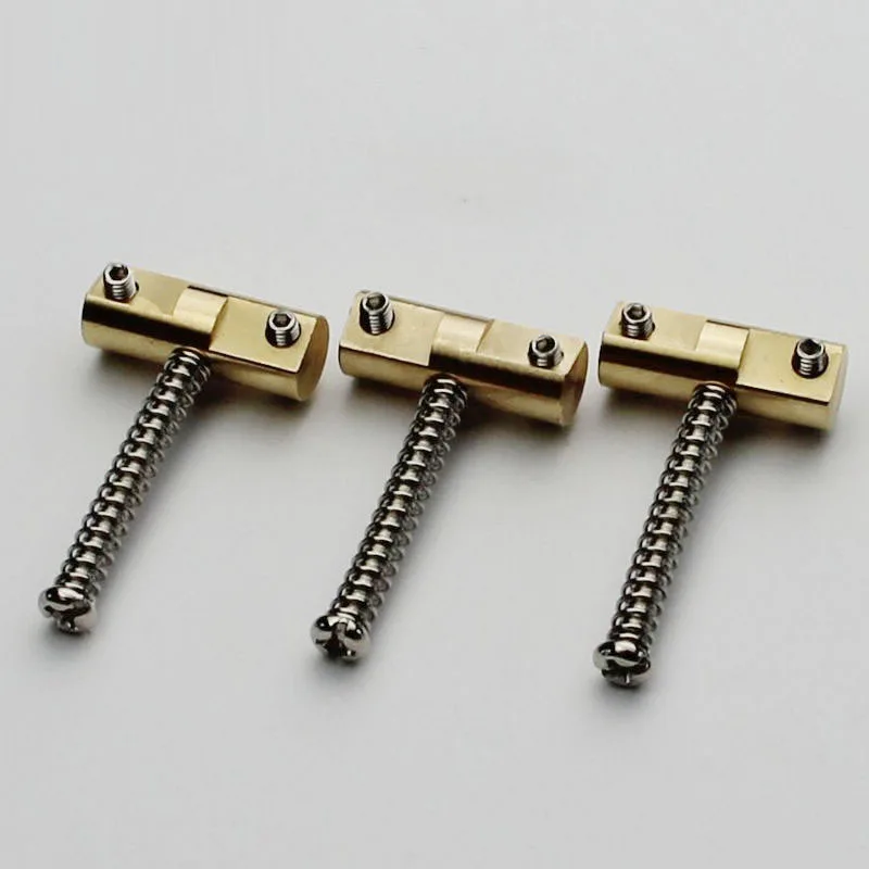 Электрическая гитара латунные элементы для гитары мост компенсирует седла с