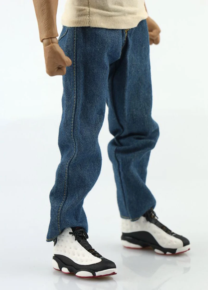 Мужские повседневные джинсовые брюки для 12 дюймов мужские экшн фигурки