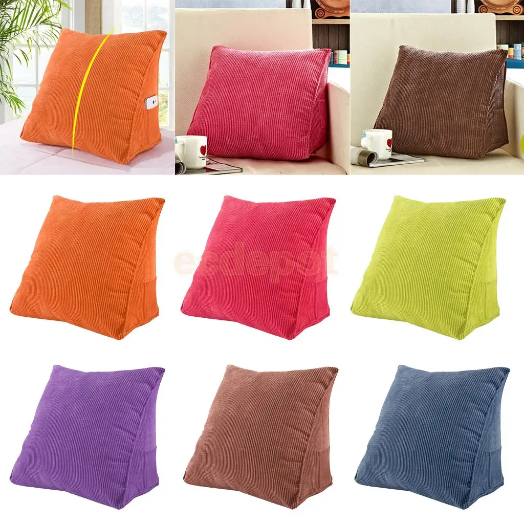 Треугольная поясная подушка для кресла спинка пиломатериалы дома автомобиля