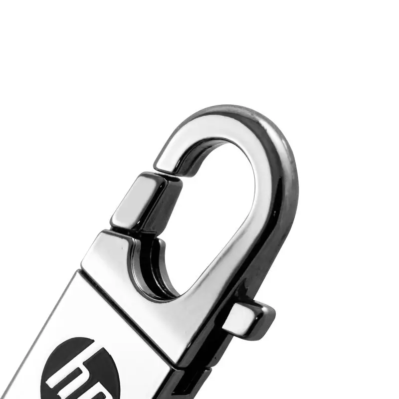 Hp металлический флэш диск 32GB DIY логотип cle USB флеш накопитель 2 0 Memoria U Веселая ручка