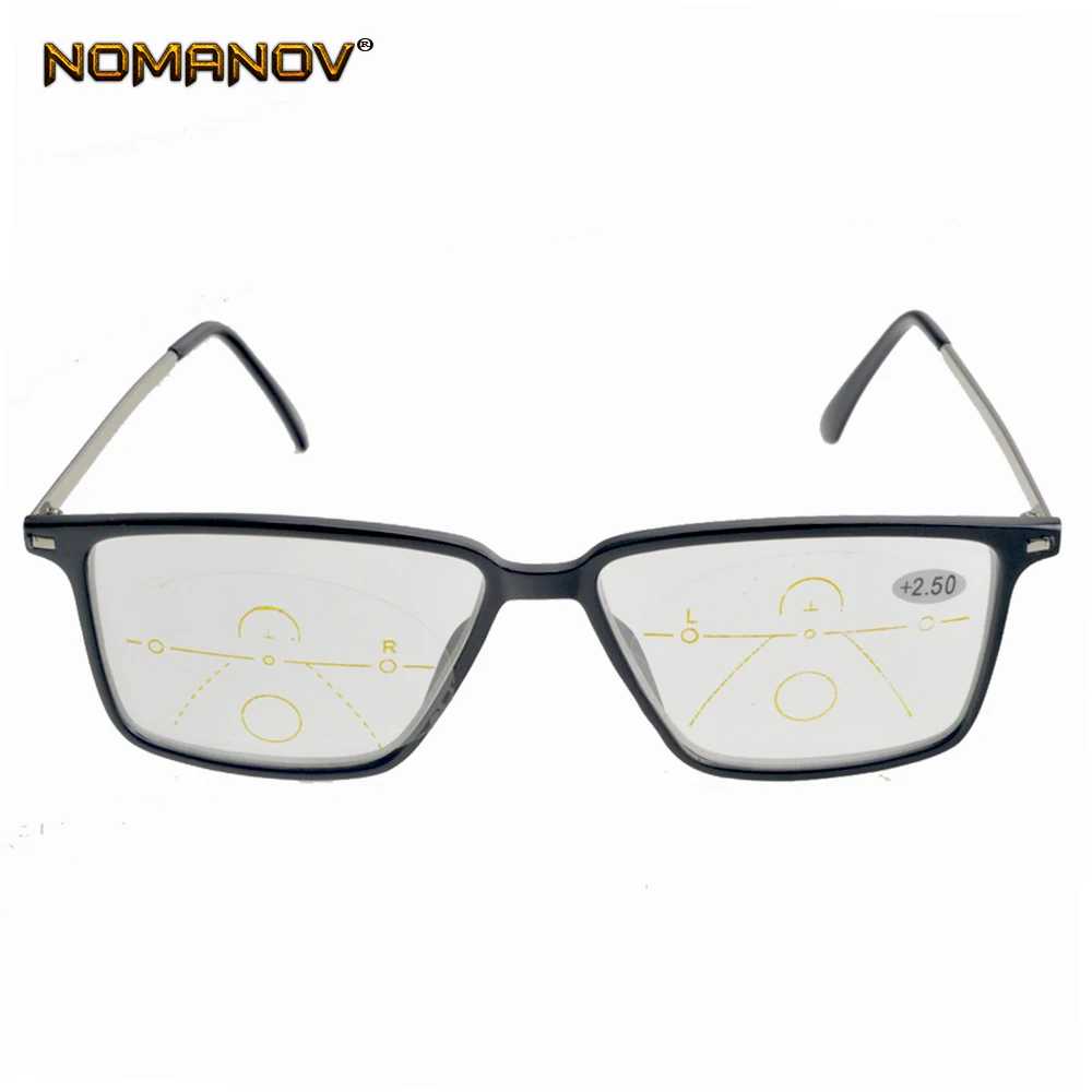 Новое поступление Lentes De Lectura прогрессивные многофокусные очки для чтения полная Рамка обод для дальнозоркости и дальнего верха 0 добавить+ 0.75to+ 4
