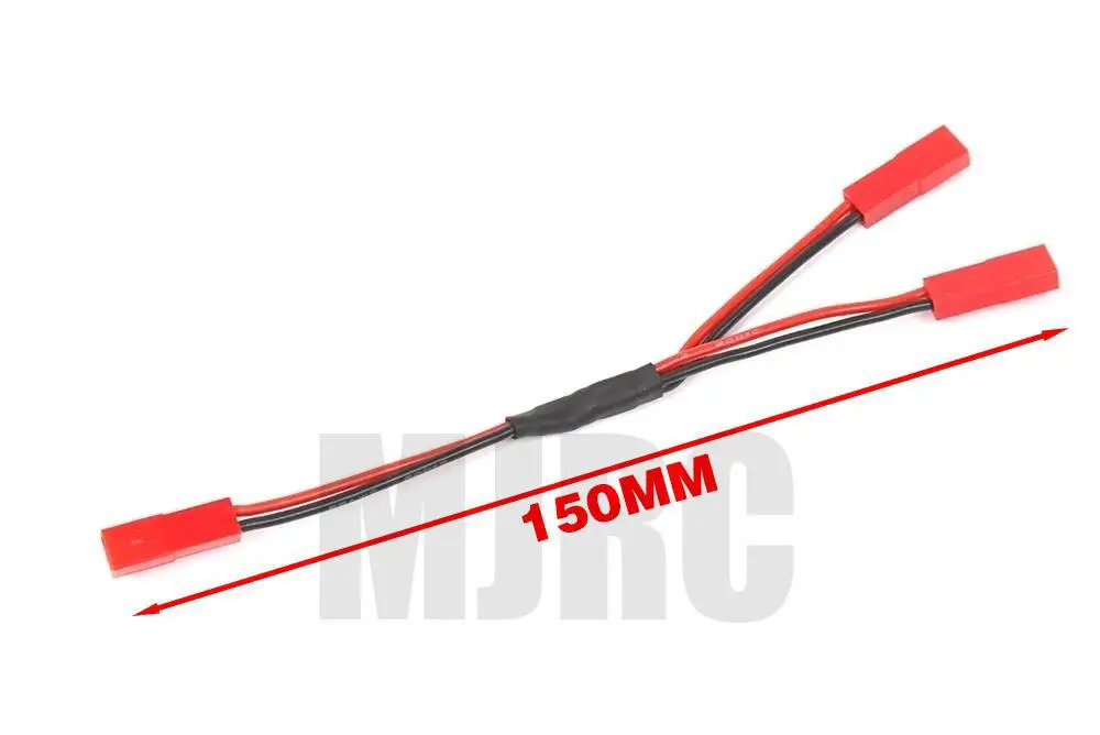 1 TO 2 MJRC три в одном кабель Esc источник питания внешняя проводка Jst для 1/10 Rc Гусеничный автомобиль Defender Traxxas Trx4 Тактический Блок Bronco - Цвет: 1 TO 2