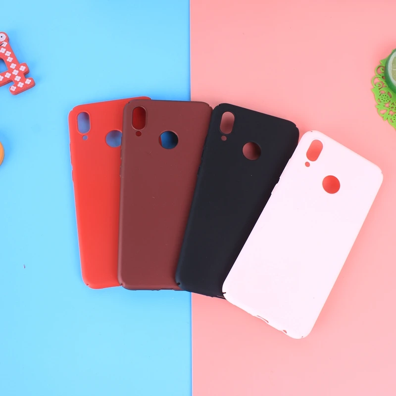 XELLWO Тонкий чехол карамельного цвета для Huawei P20 lite Силиконовый ТПУ мягкий + Жесткий