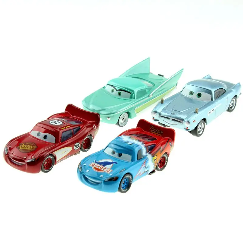 5 шт./лот Disney Pixar машинки Lightning Mcqueen король 1:55 Diecast металлического сплава модель