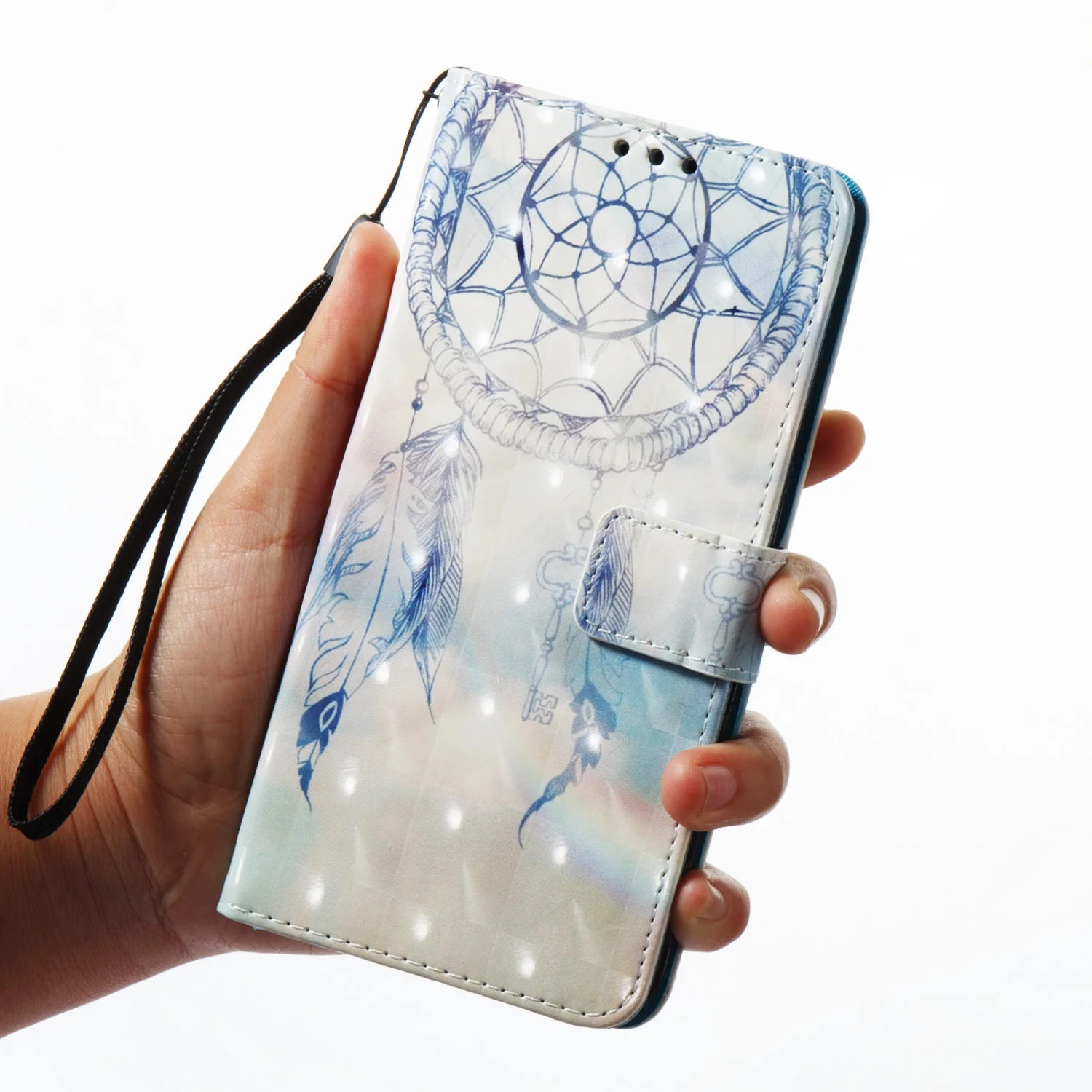 Для Xiaomi Redmi Примечание 5A/Note 5A PrimeY1/Y1 Lite чехол с 3D модным рисунком Флип кожаный