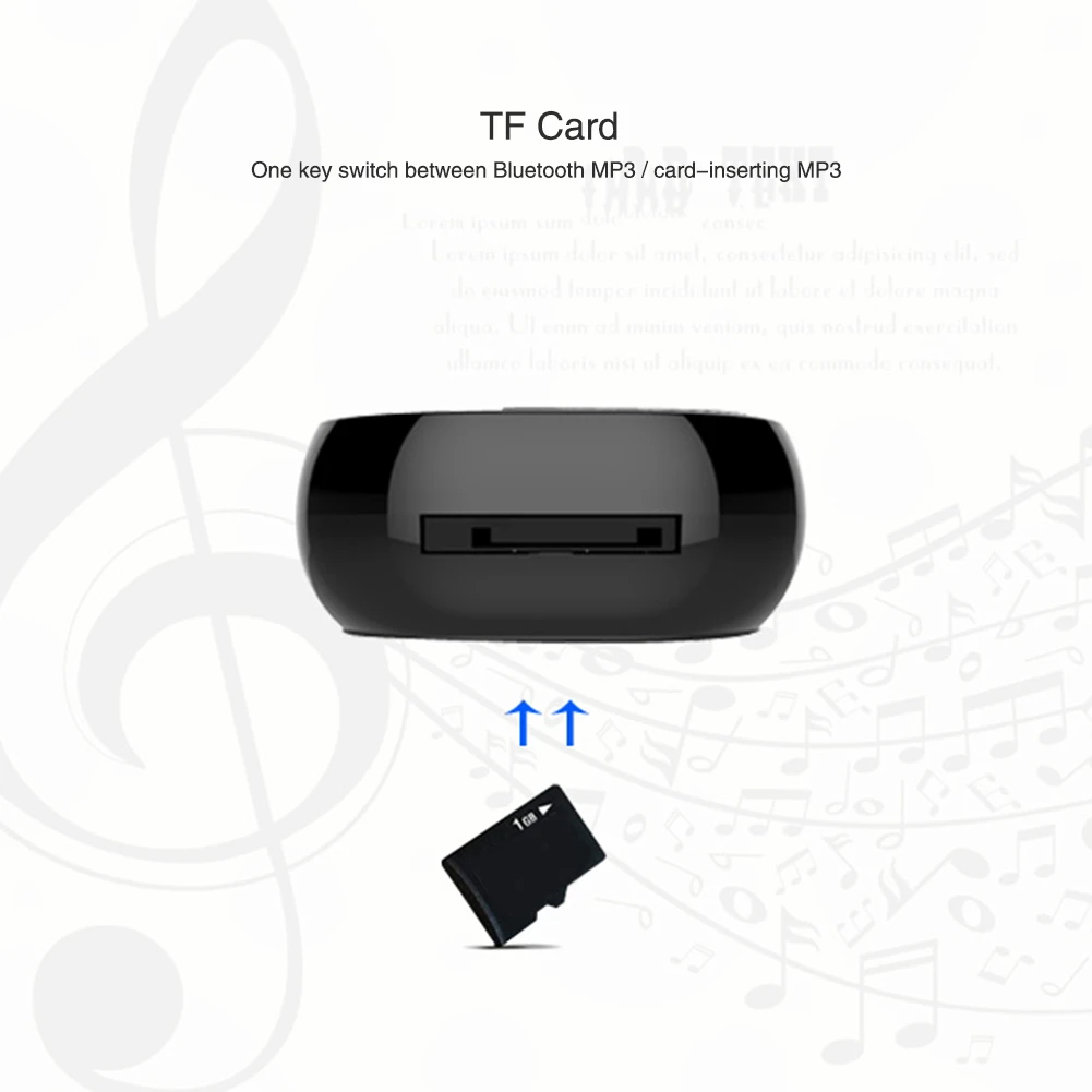 Новый Bluetooth автомобильный комплект беспроводной 3 0 Handsfree FM передатчик поддержка TF