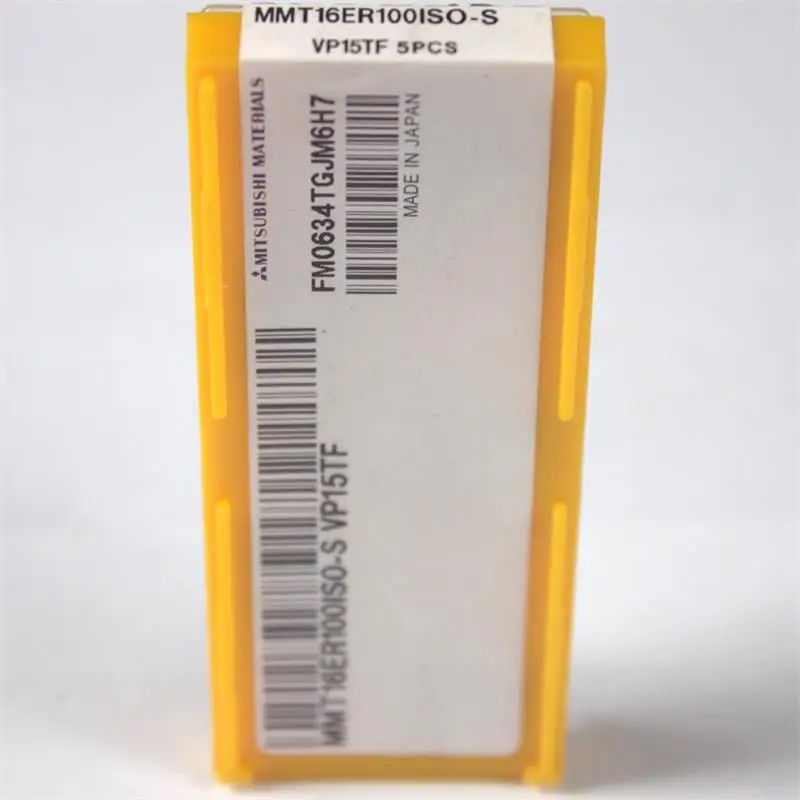 MMT16ER100ISO-S VP15TF карбидные вставки внутренний токарный инструмент Концевая фреза