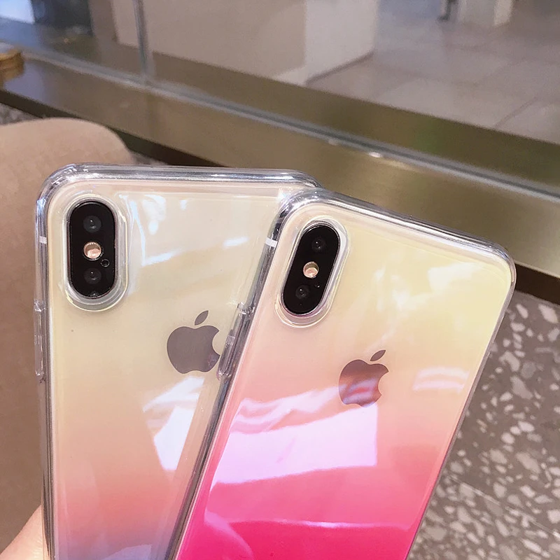 Stylish For iPhone 6 6S 7 8 s Plus Ultra Thin Cases for X XS Max XR Clear TPU 5S 5 SE Fundas |