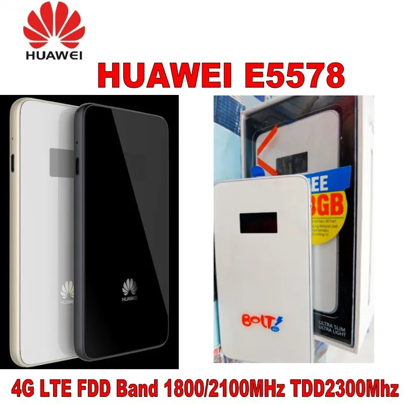 Huawei E5578 LTE мобильный WiFi модем роутер 4G FDD 1800/2100 МГц TDD 2300 МГц|modem router|router 4g ltemobile wifi |