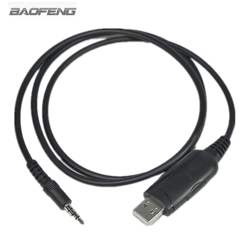 USB кабель для программирования BAOFENG двухсторонней радиосвязи|baofeng usb programming cable|usb