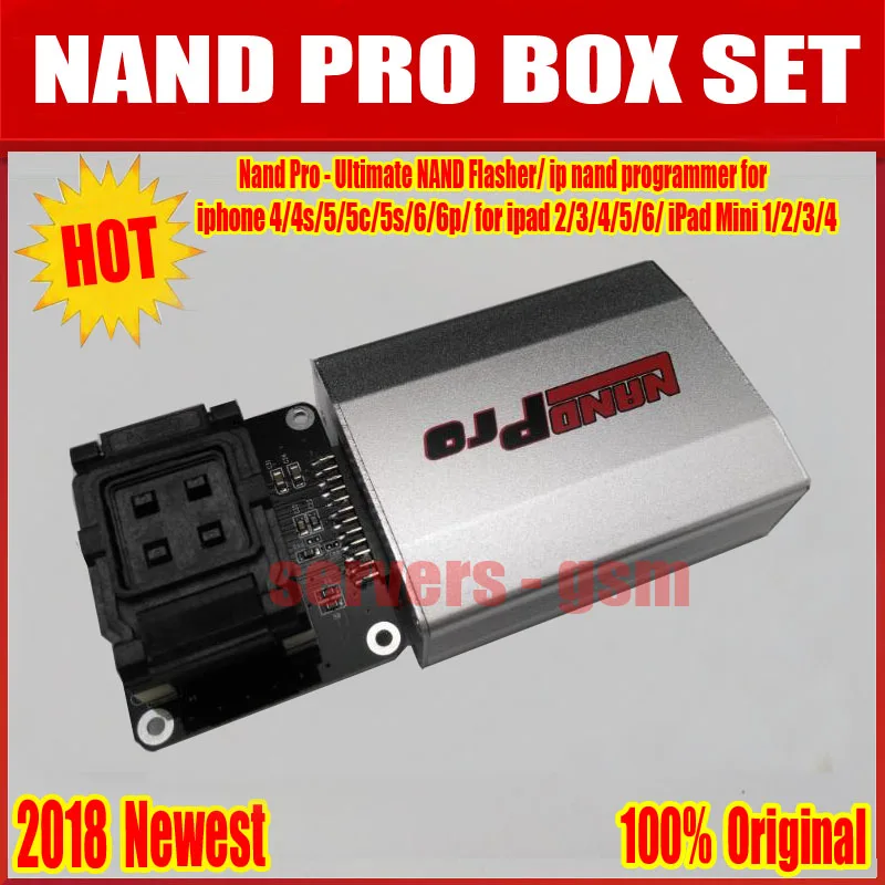 Новейший 100% оригинальный NAND PRO BOX Nand Pro Ultimate Flasher/ ip nand программатор|nand flasher|nand