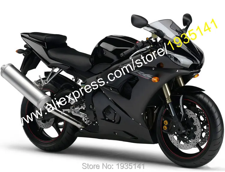 Для Yamaha YZF R6 05 детали 2005 YZF600 YZFR6 черный спортивный велосипед послепродажный