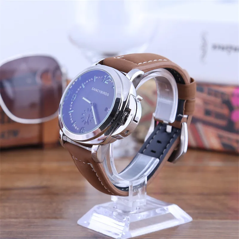 Мужские часы топ бренд роскошные мужские военные спортивные светящиеся