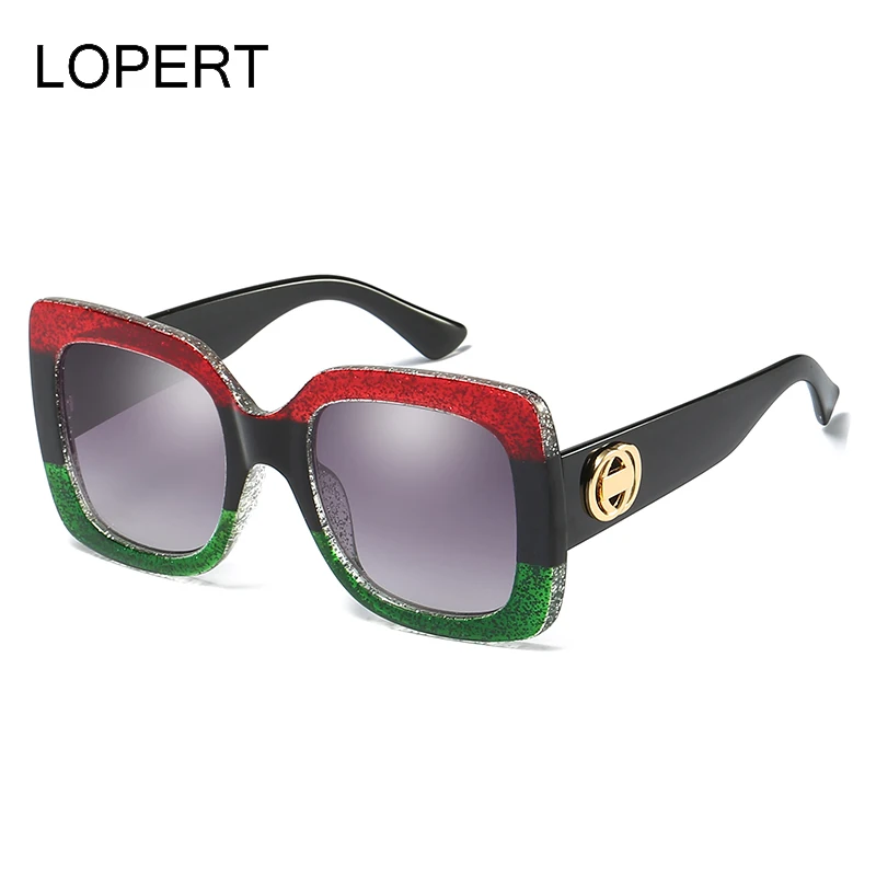 Женские солнцезащитные очки LOPERT Cat Eye брендовые дизайнерские винтажные оверсайз