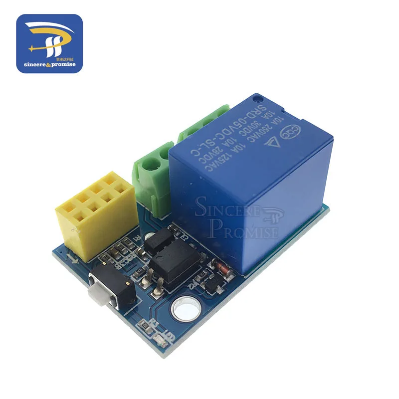 ESP8266 5 в Wi-Fi Релейный Модуль DS18B20 DHT11 RGB светодиодный пульт управления, умный дом, пульт дистанционного управления, телефонное приложение, ESP-01S - Цвет: Relay
