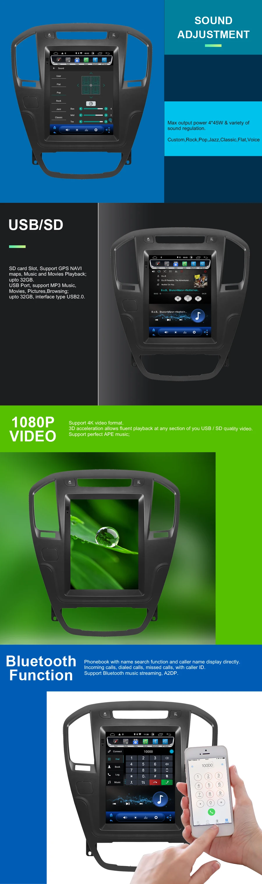 AVGOTOP Android 9,0 Tesla вертикальный экран автомобиля радио gps Мультимедиа для OPEL INSIGNIA 2008-2011 dvd-плеер автомобиля