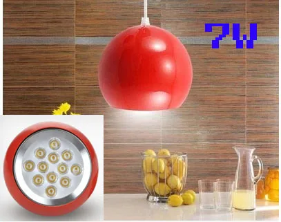 AC90 260V 7 Вт Светодиодный Потолочный подвесной светильник для обеденного стола|light