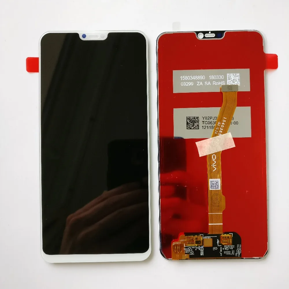 100% тестирование Белый/Черный 6 3 дюймов для BBK Vivo Y85 ЖК дисплей Дисплей + кодирующий