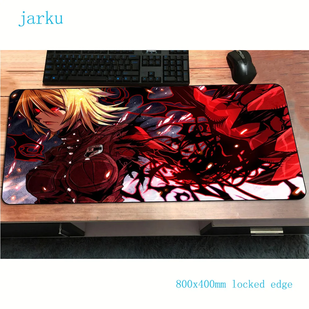 

hellsing mouse pad 800x400x2mm gaming mousepad anime locrkand office notbook desk mat hot sales padmouse games pc gamer mats