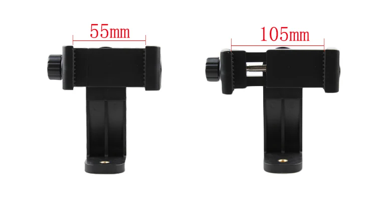 Горизонтальный и вертикальный вращающийся на 360 градусов зажим для мобильного