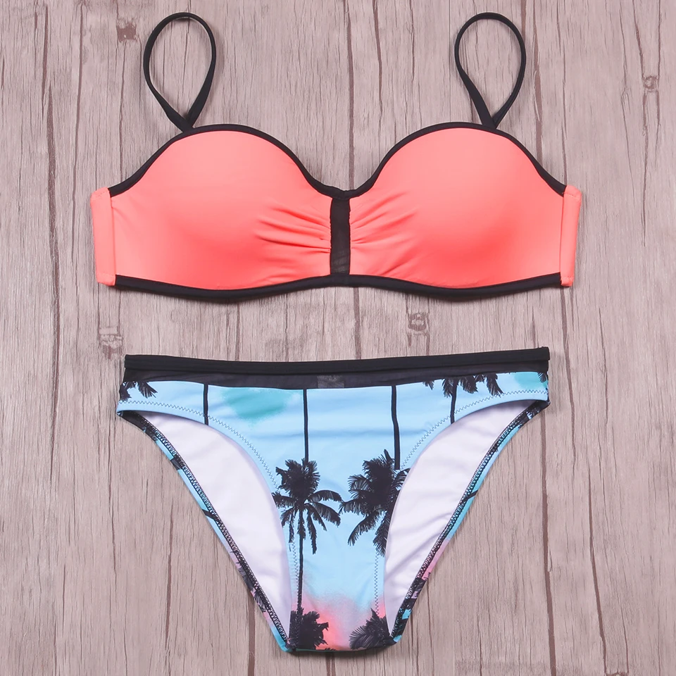 Новинка 2019 пикантное Сетчатое бикини TCBSG купальник пуш ап женский летние пляжные