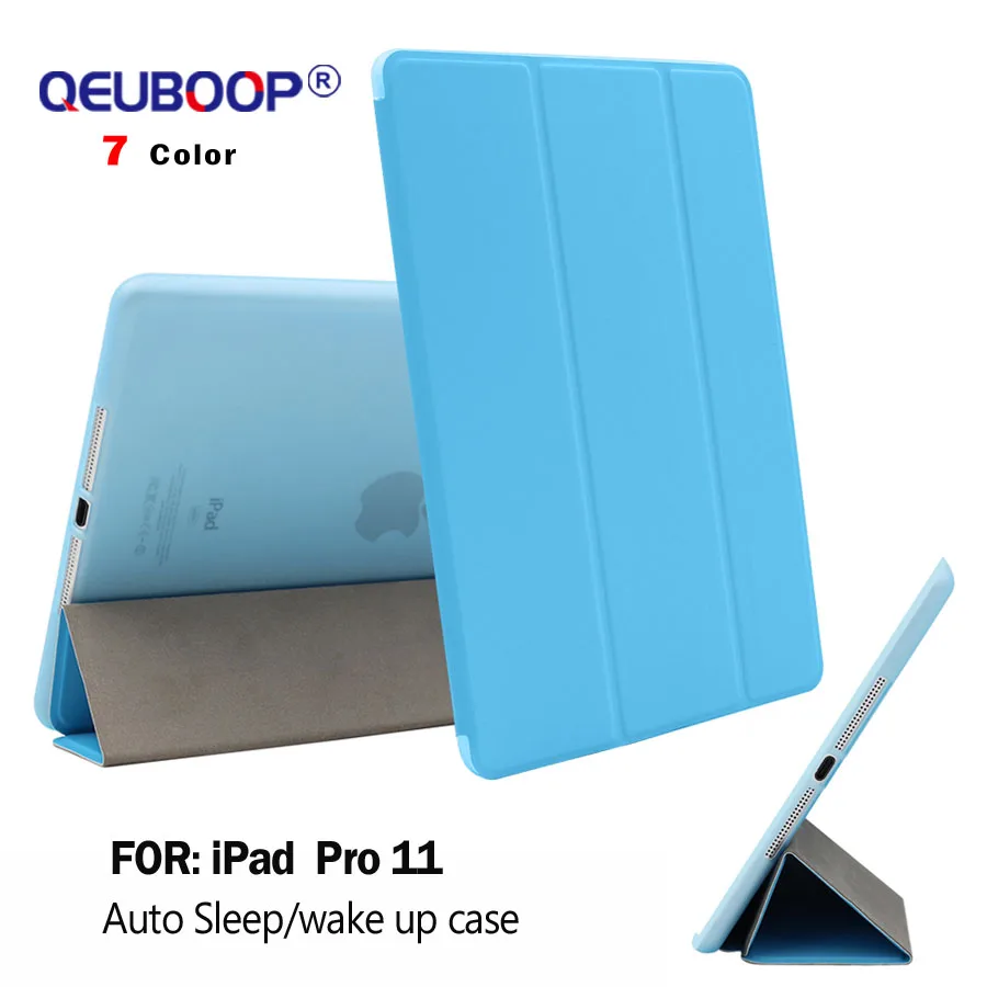 QEUBOOP Флип PU кожаный чехол для Apple iPad Pro 11 2018 планшетный ПК подставка pro дюймов