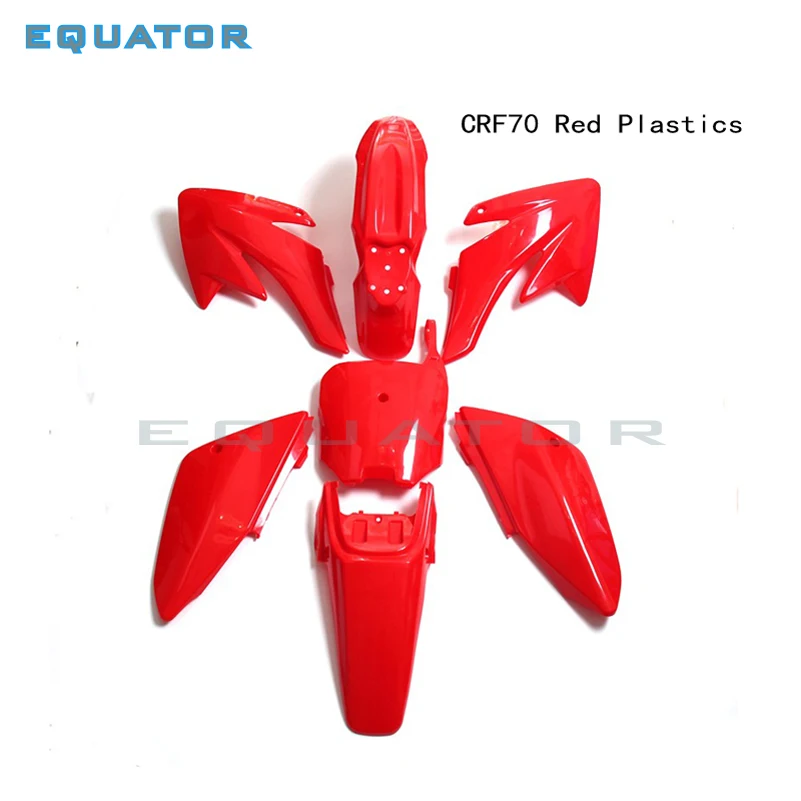 CRF 70 пластиковые крышки Обтекатели комплекты грязевой питбайк Procket XMoto Baja DR50 49 50cc 90