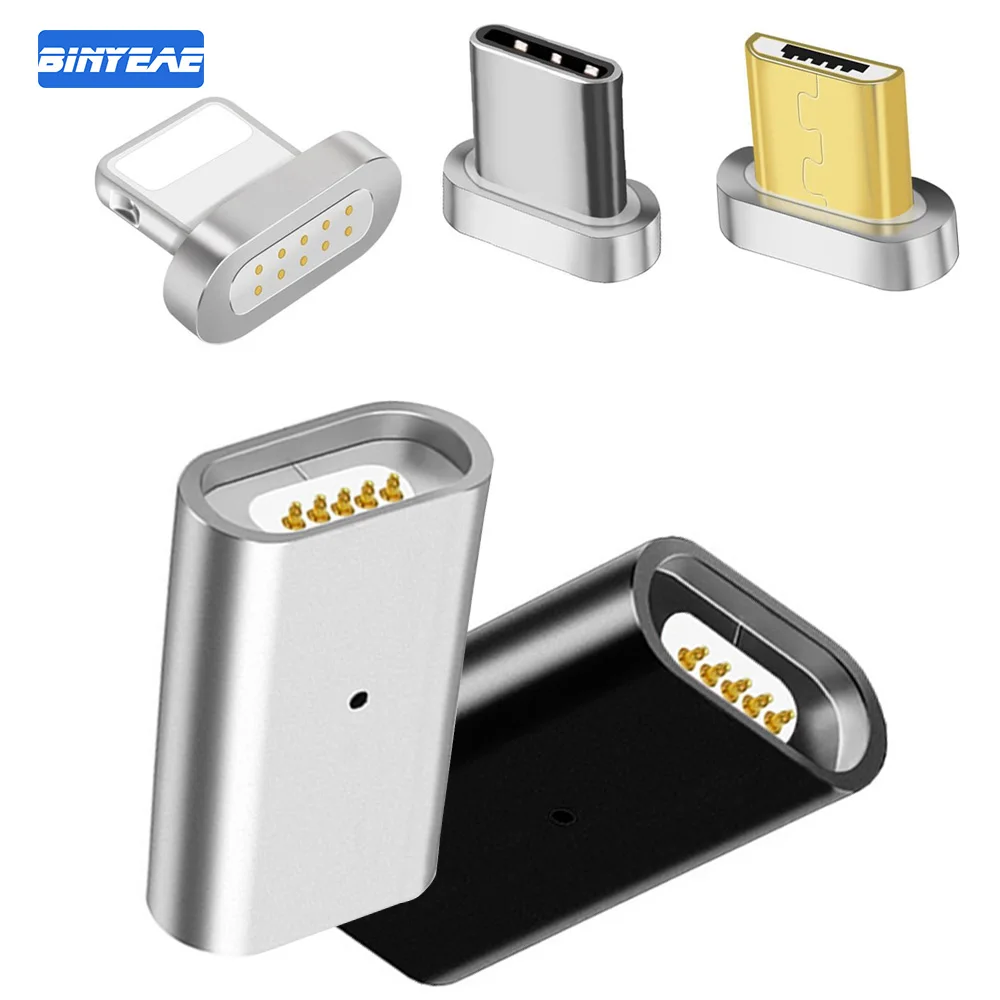Для samsung galaxy s9 s8 xiaomi redmi note 5 Магнитный Micro Female to Type C Male коннектор USB Android Phone
