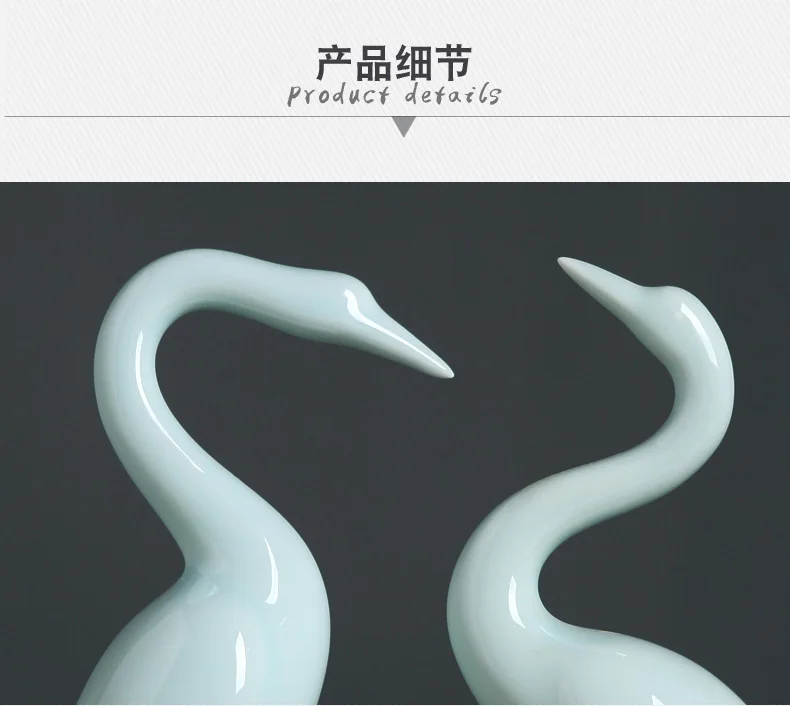 Новый китайский керамика животных статуэтки Ручной Работы Пары кран украшения