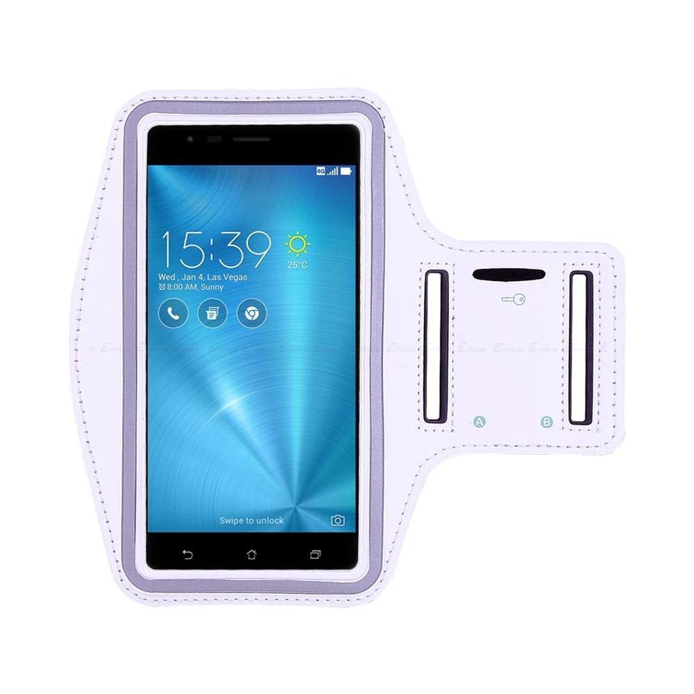 Водонепроницаемый Спорт, бег, тренажерный зал нарукавник для Asus ZenFone 3 Zoom S ZE520KL ZE552KL ZE553KL ZX551ML ZX550 чехол для телефона