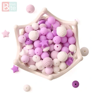 100 шт., Силиконовые Прорезыватели для зубов