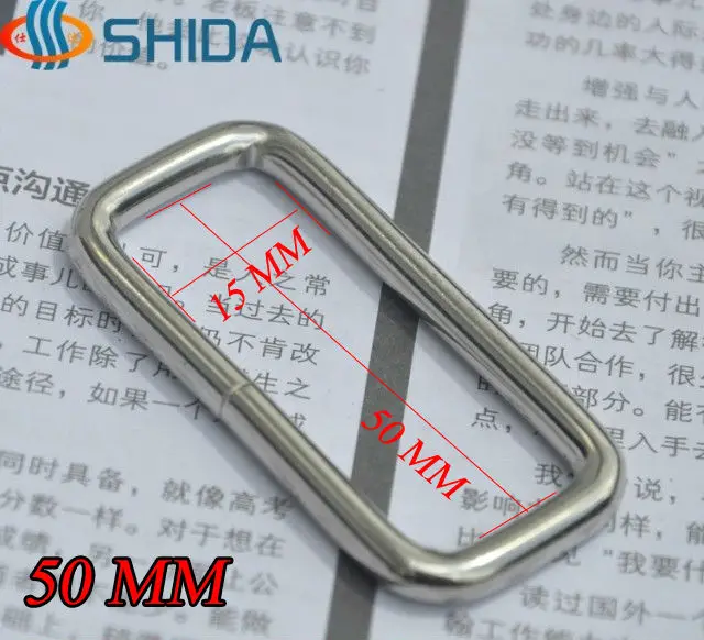 Аксессуары для сумки и ручной работы 20 шт./лот длина 50 мм серебристая