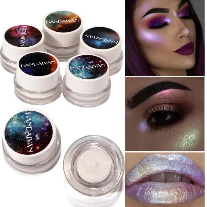 HANDAIYAN Shimmer 5 цветов крем ярче Countour базы Bronzers маркеры лицо Палитра Выделите Макияж