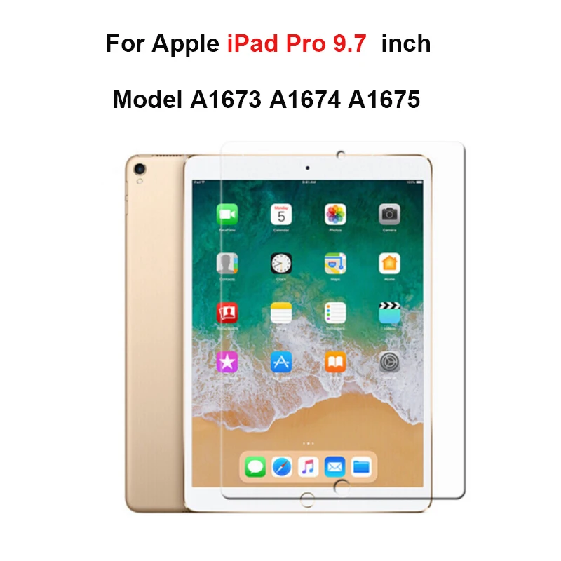 Чехол-сумка для планшета для i Pad Pro 10,5 A1701 A1709 для i Pad Pro 9,7 дюймов модель A1673 A1674 A1675 чехол из закаленного стекла+ бесплатно