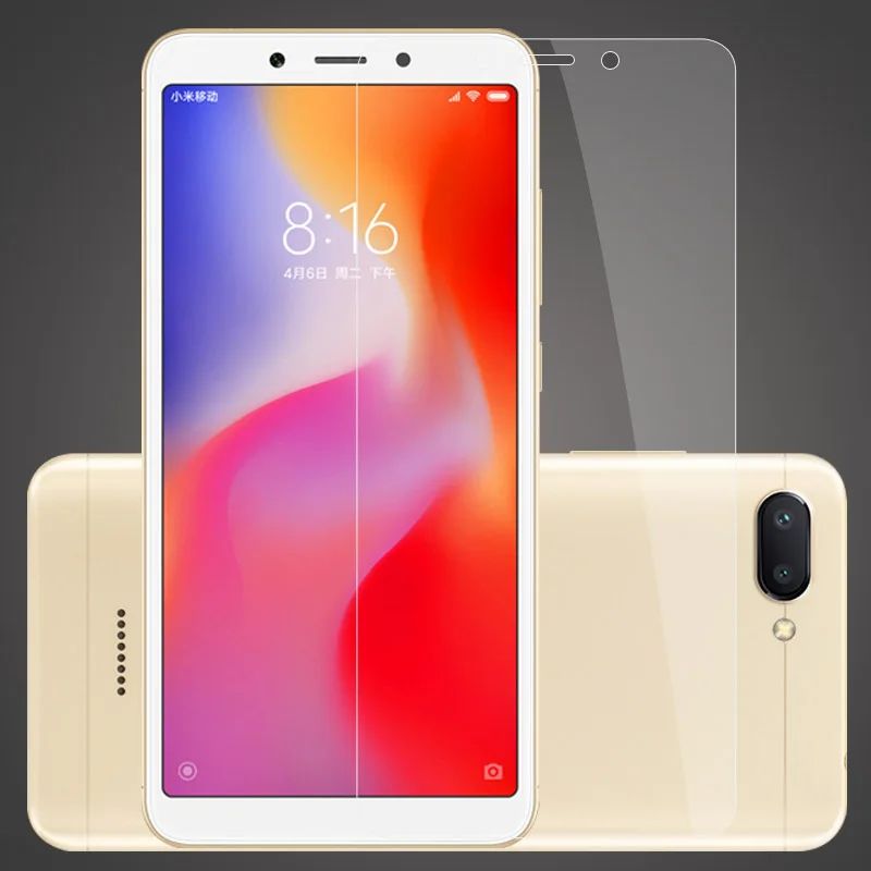 Закаленное стекло для Xiaomi Redmi 6A 6 A 5 45 дюймов Защитная крышка экрана мобильного
