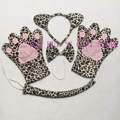 Бесплатная доставка Детский комплект с животными для взрослых леопардовая