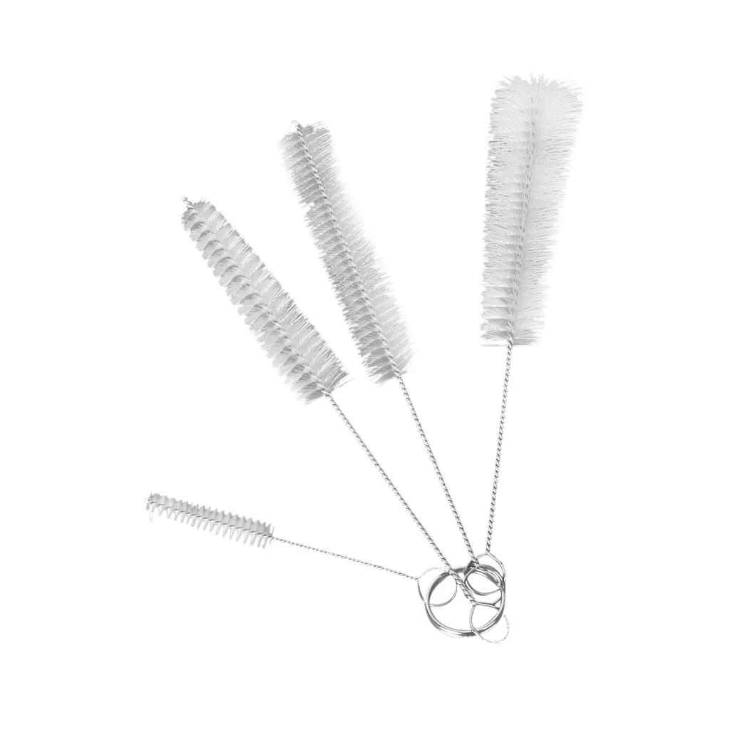 4 шт чистящие щетки для бутылок кухонный чайник носик Насадка Набор чистящих