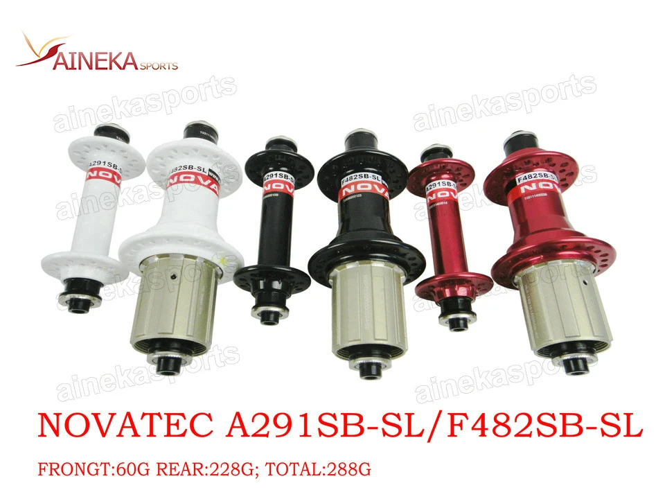 Супер легкий вес novatoc A291SB SL/F482SB SL передняя 60 г задняя 228 г|novatec a291sb-sl|novatec frontnovatec rear |