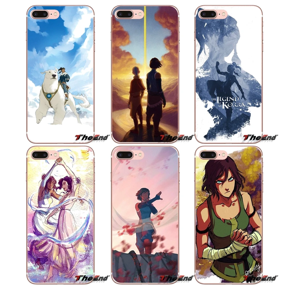 Мягкий чехол для Huawei G7 G8 Ascend P7 P8 P9 Lite Honor 4C 5X 5C 6X Mate 7 8 9 Y3 Y5 Y6 II Pro Avatar The Legend Of Korra